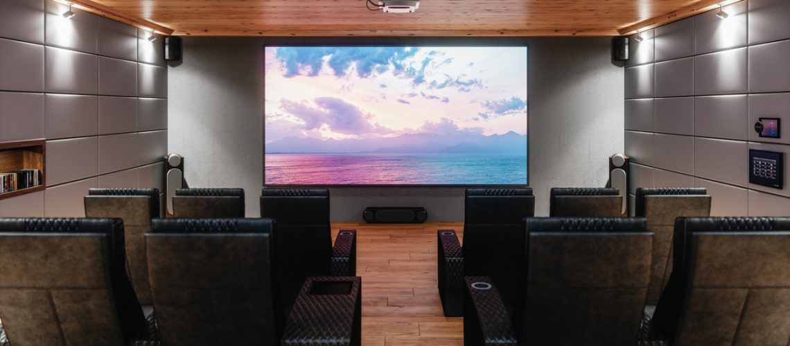 Private Home Cinema Room